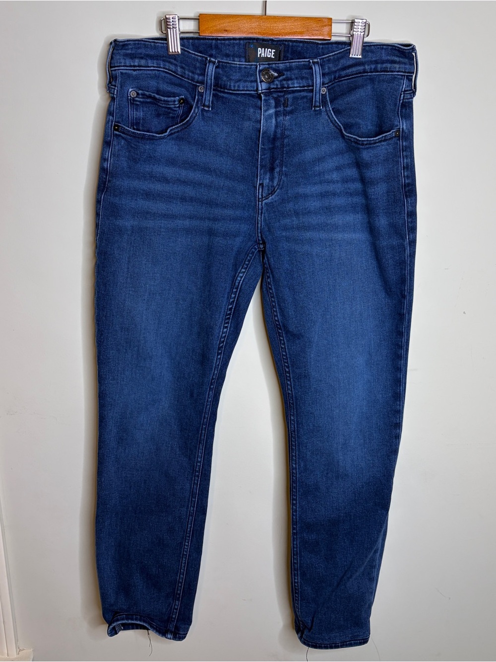PAIGE Men’s Federal Jeans Straight Leg Dark Wash Size 33
